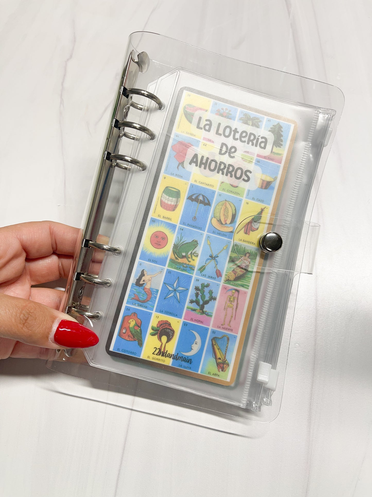 Lotteria de Ahorros binder set