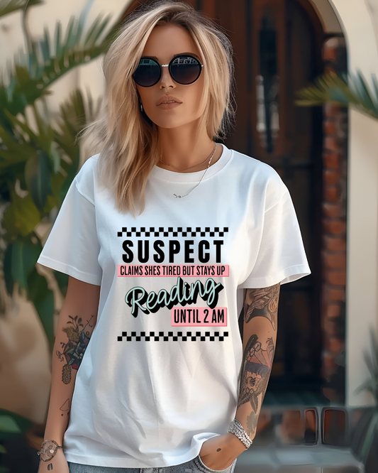 Suspect stays up till 2am