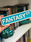 Bookish street sign