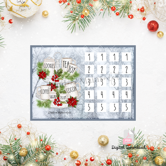 Rae Dunn Christmas Tier