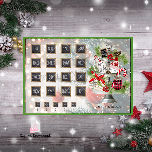 Rae Dunn Hot Cocoa Tier