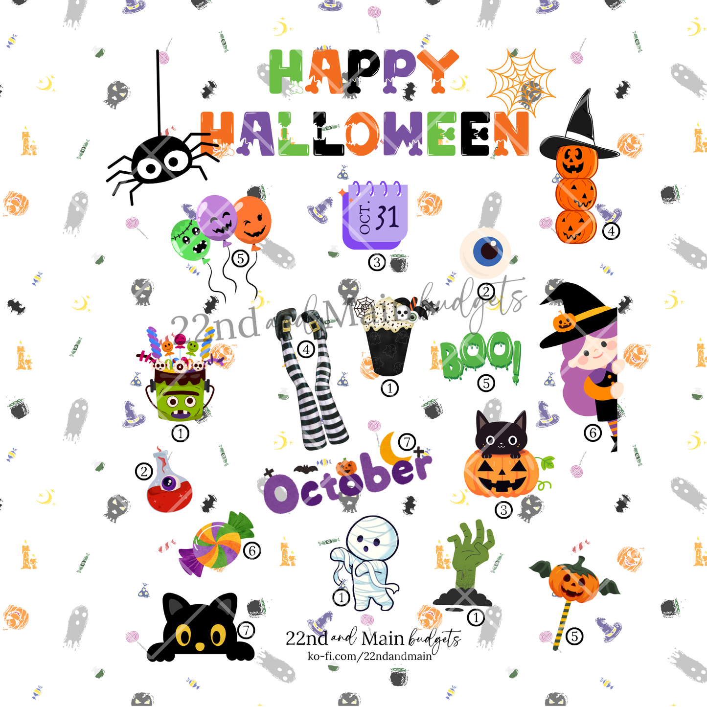 17 Challenges For Halloween
