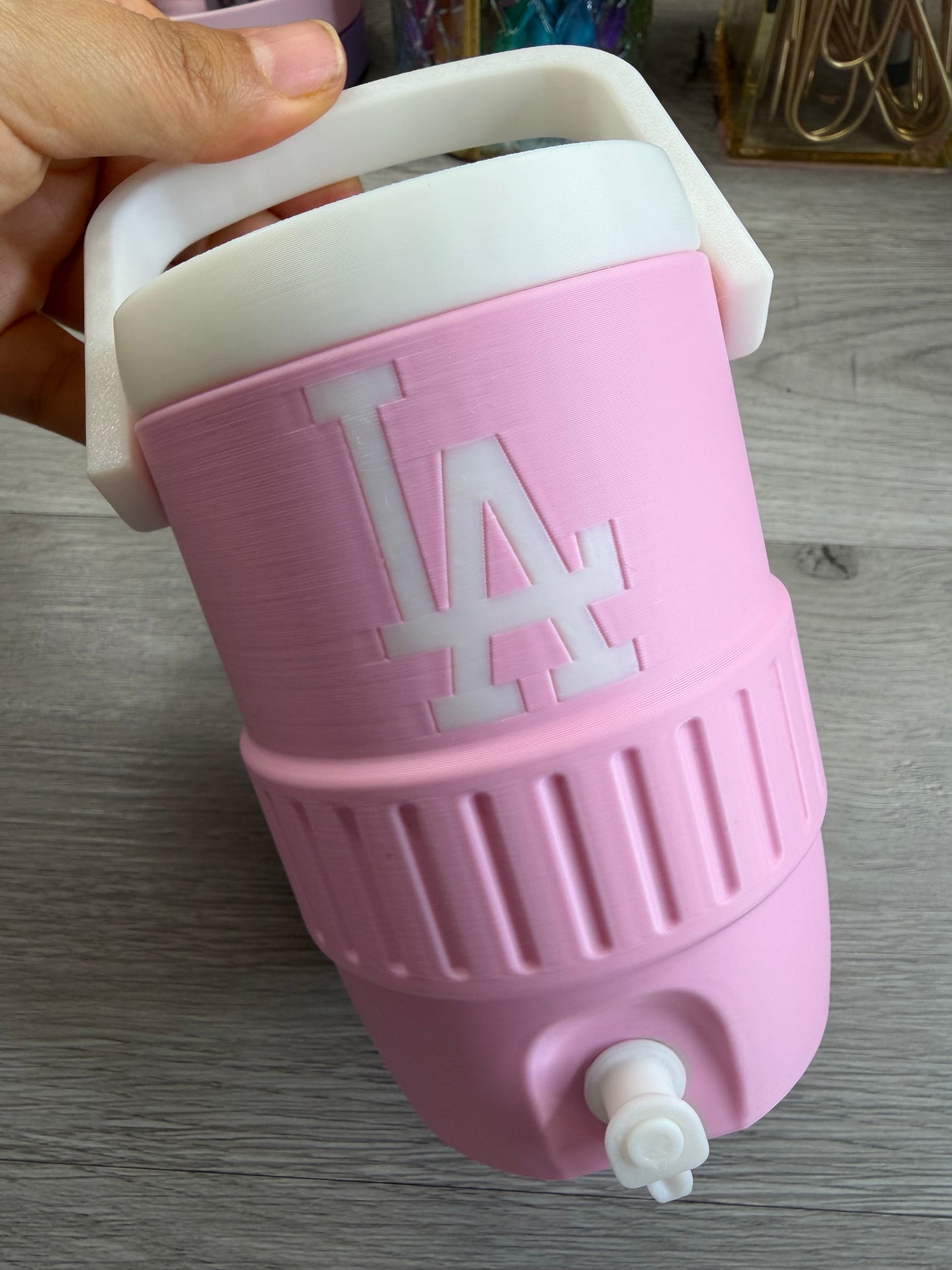 💗 LA Inspired 3D Printed Mini Koozie Drink Dispenser | 12oz