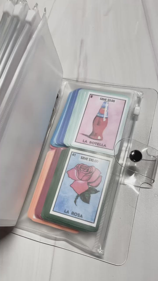 Lotteria de Ahorros binder set