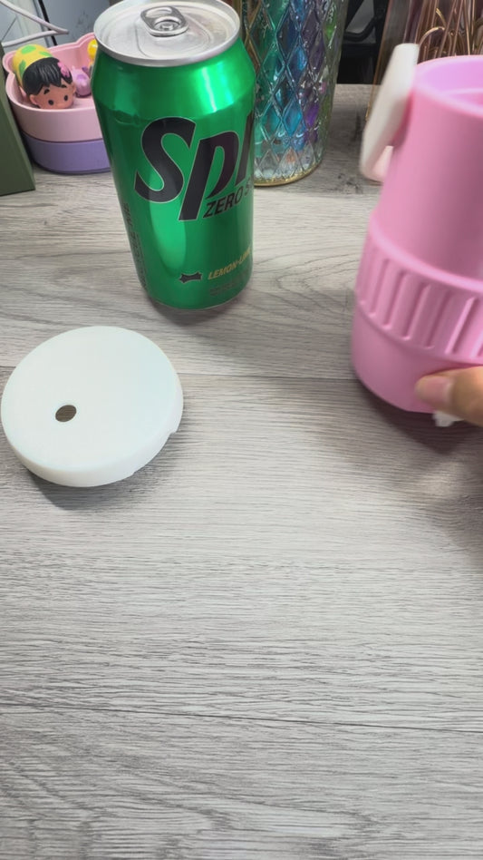 💗 LA Inspired 3D Printed Mini Koozie Drink Dispenser | 12oz